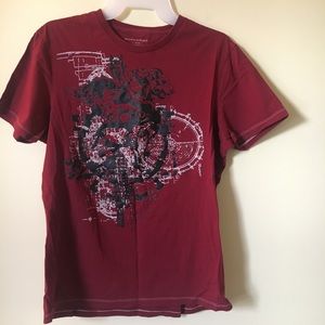 Men’s medium Banana Republic red t-shirt